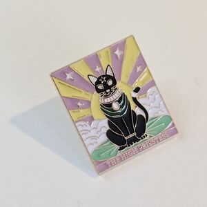 The High Priestess Tarot Card Pin